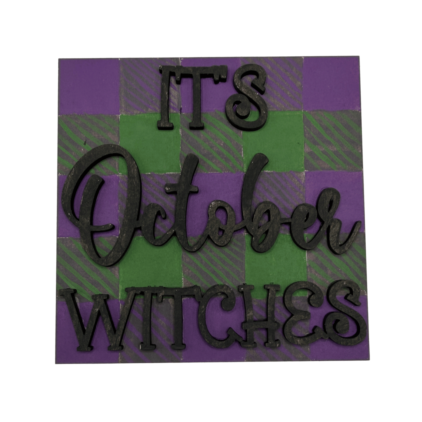 It's October Witches 4.25 Interchangeable Sign