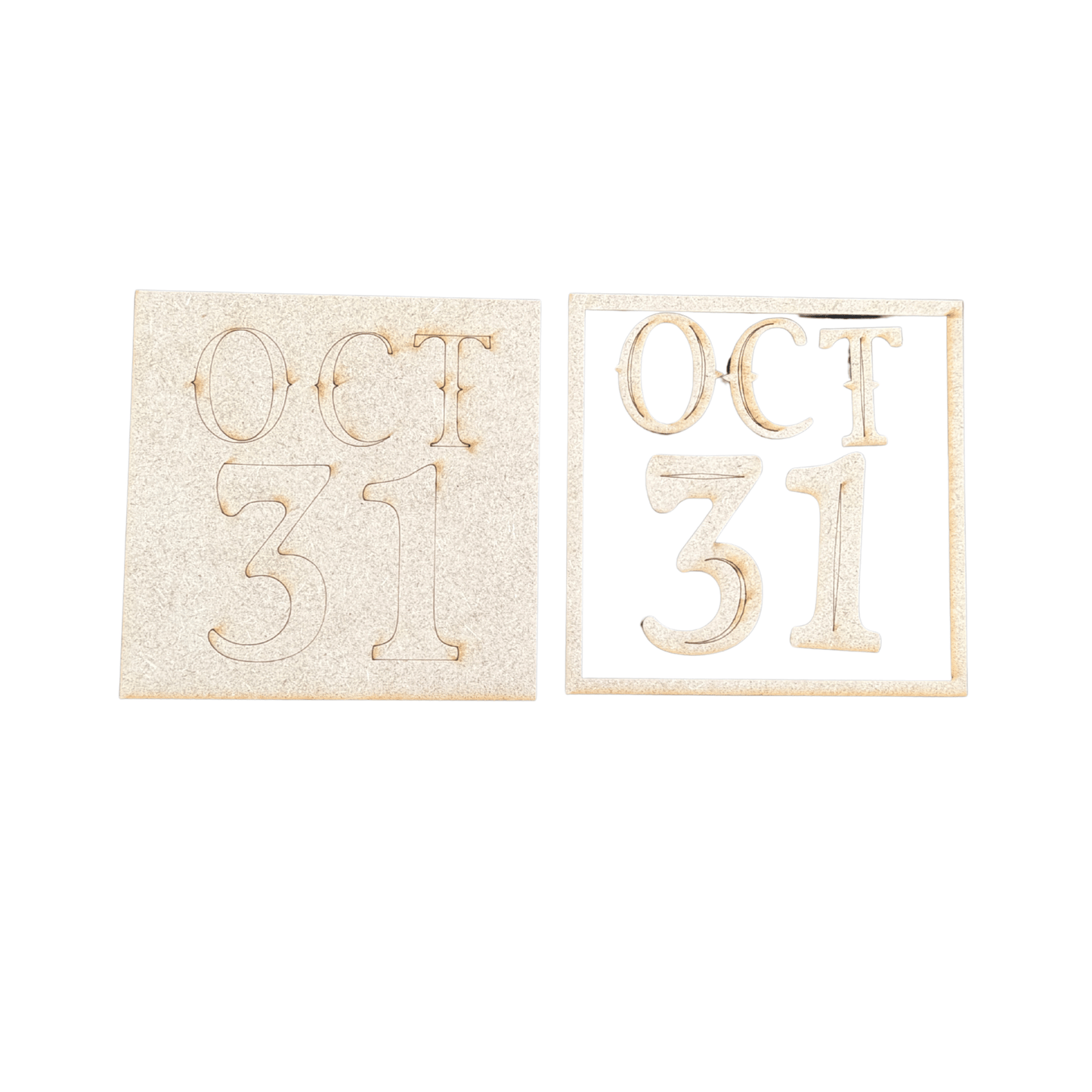 Oct 31 Square Interchangeable Sign