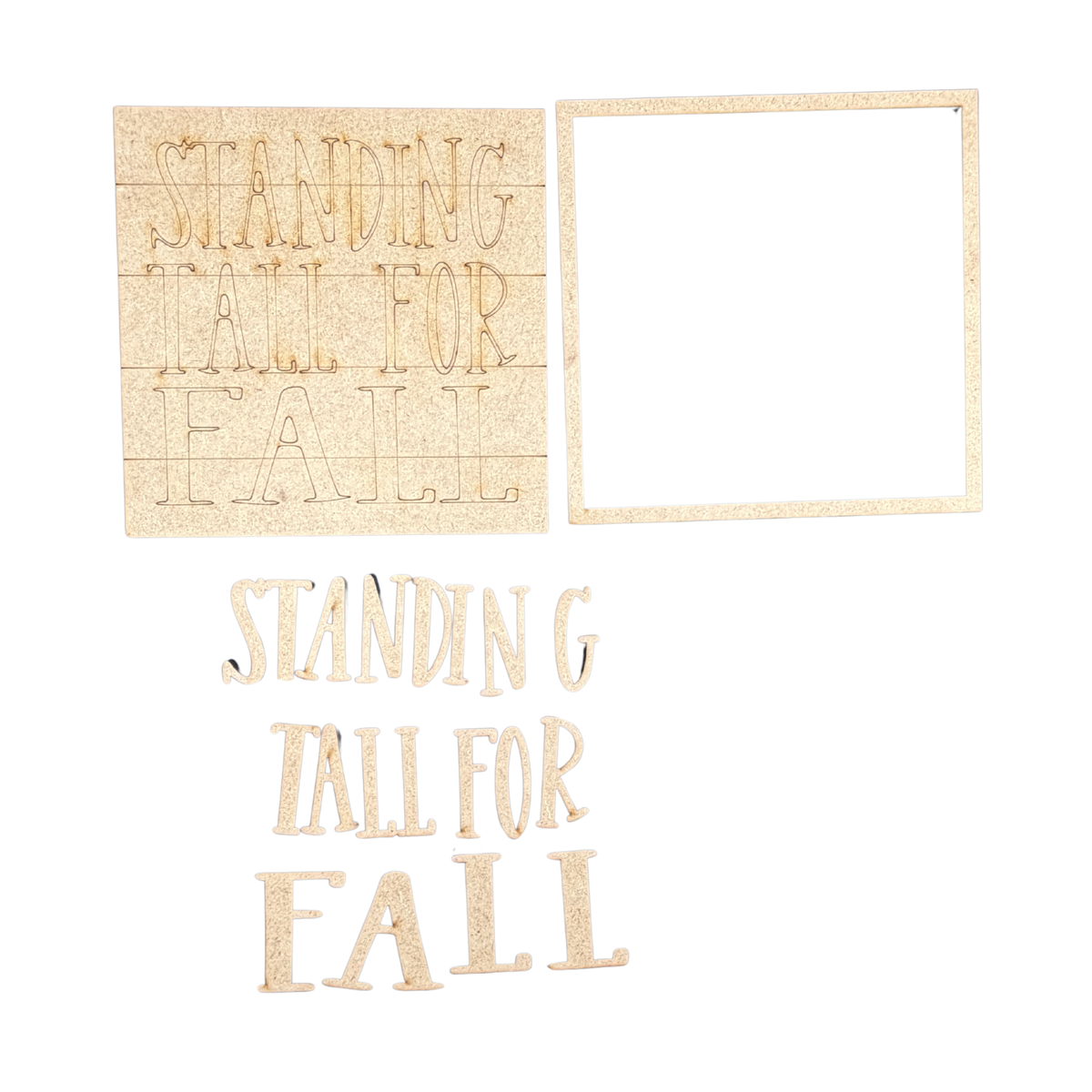 autumn craft paint kit