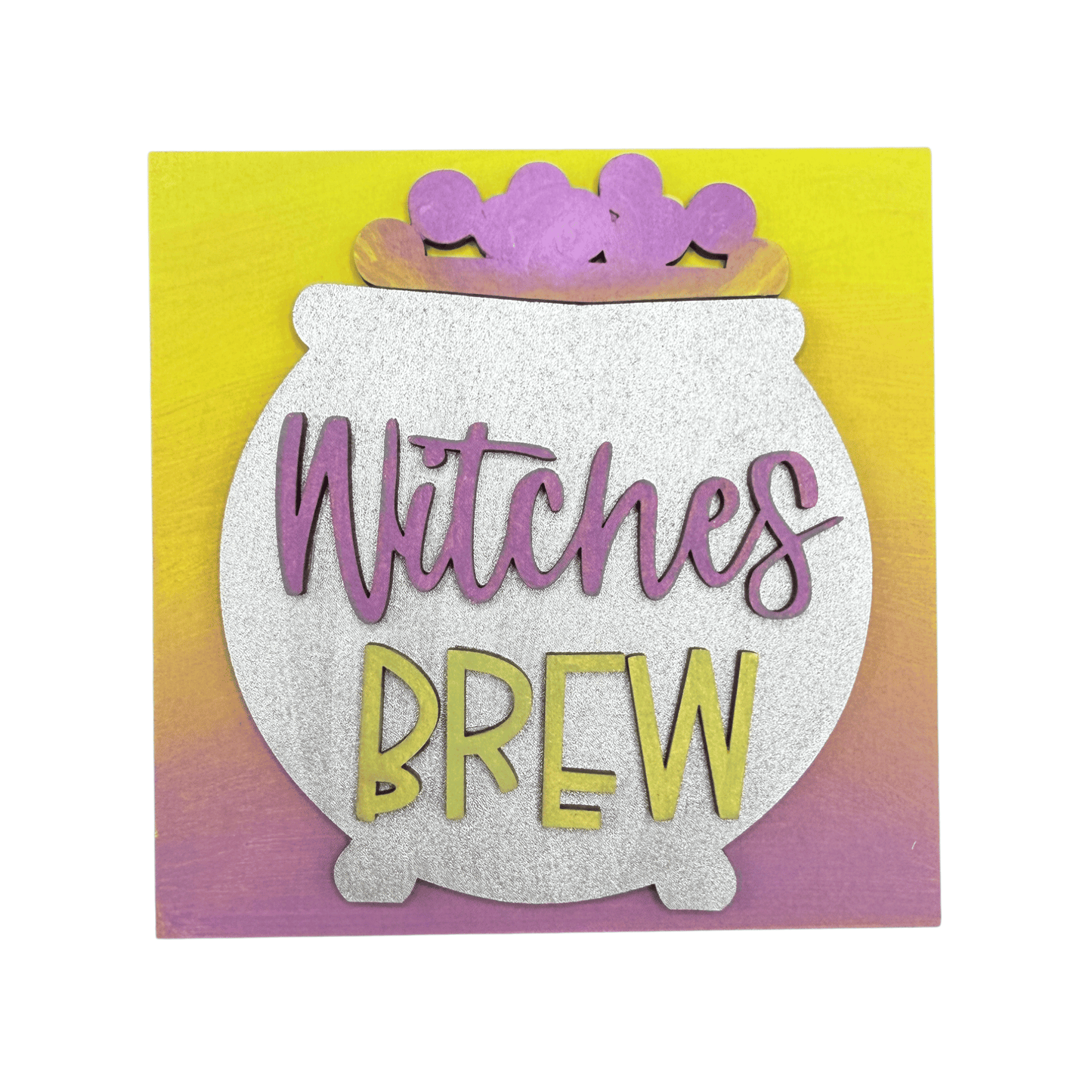 Witches Brew Square Interchangeable Sign