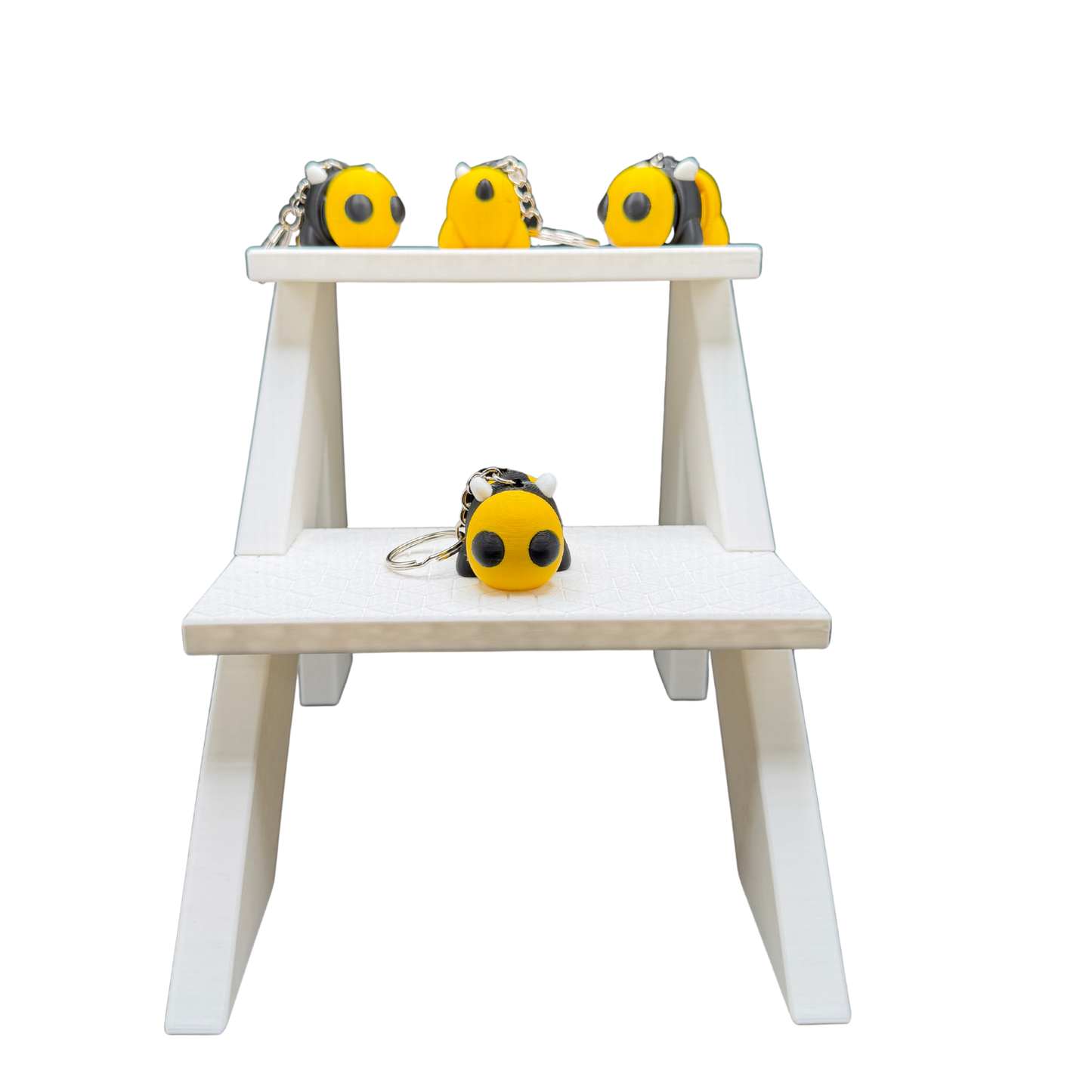  Cute Bee Keychain miniature articulated bee desk toy