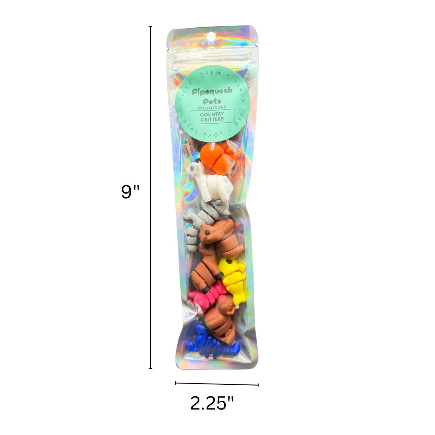 Country Critters Collection (Set of 10) - Pipsqueak Pets