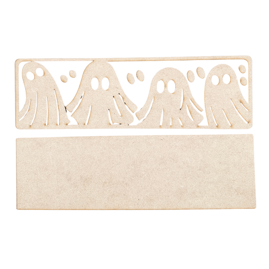 Boo Ghosts Sign DIY Paint Project