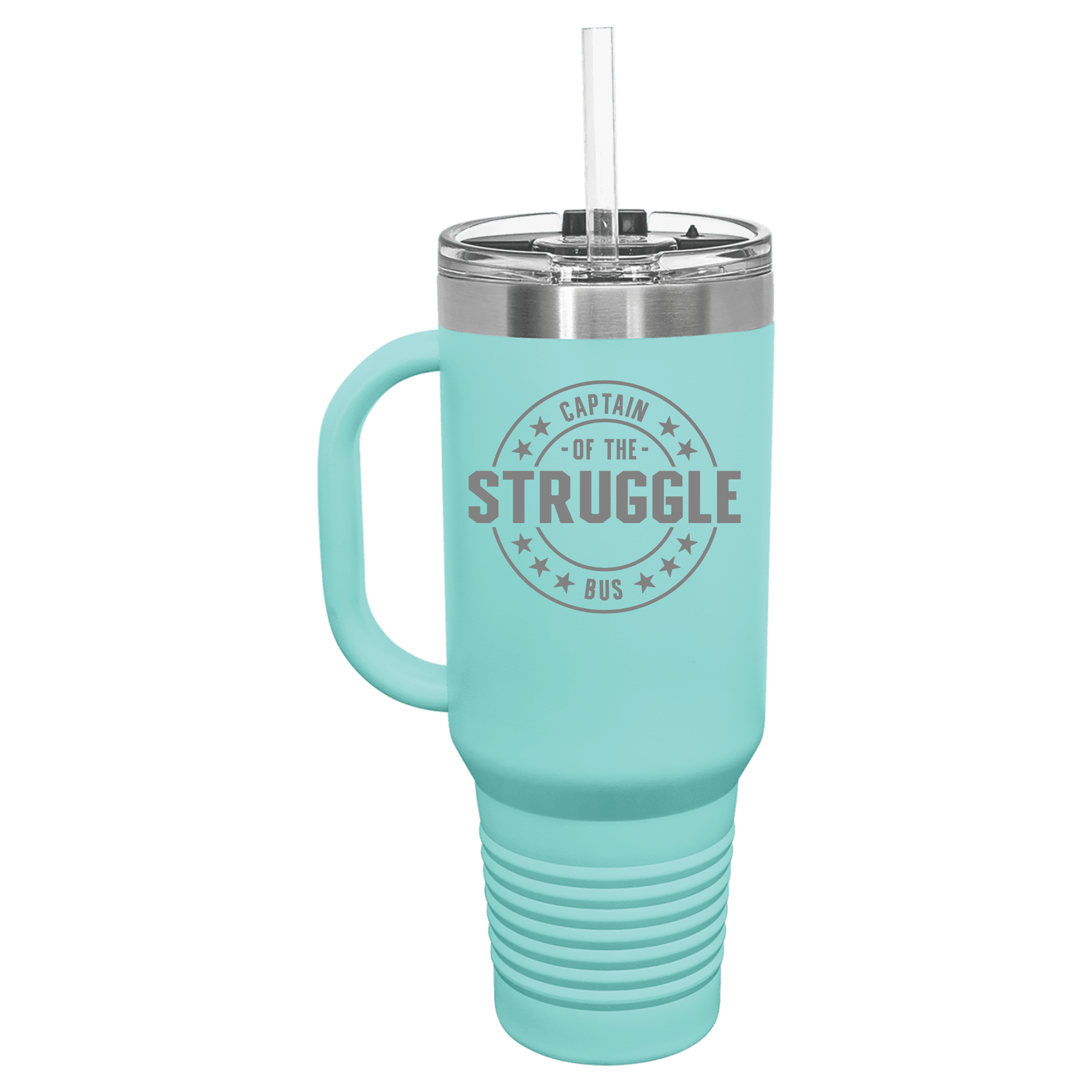 40oz personalized tumbler with handle available in 10 colors sarcastic funny gift