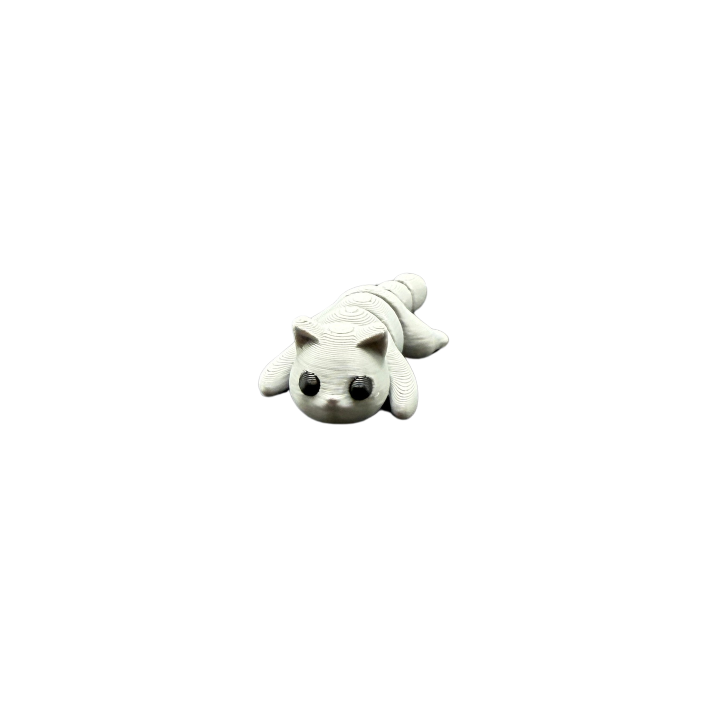 cute 3D printed cat fidget toy gift for cat lovers