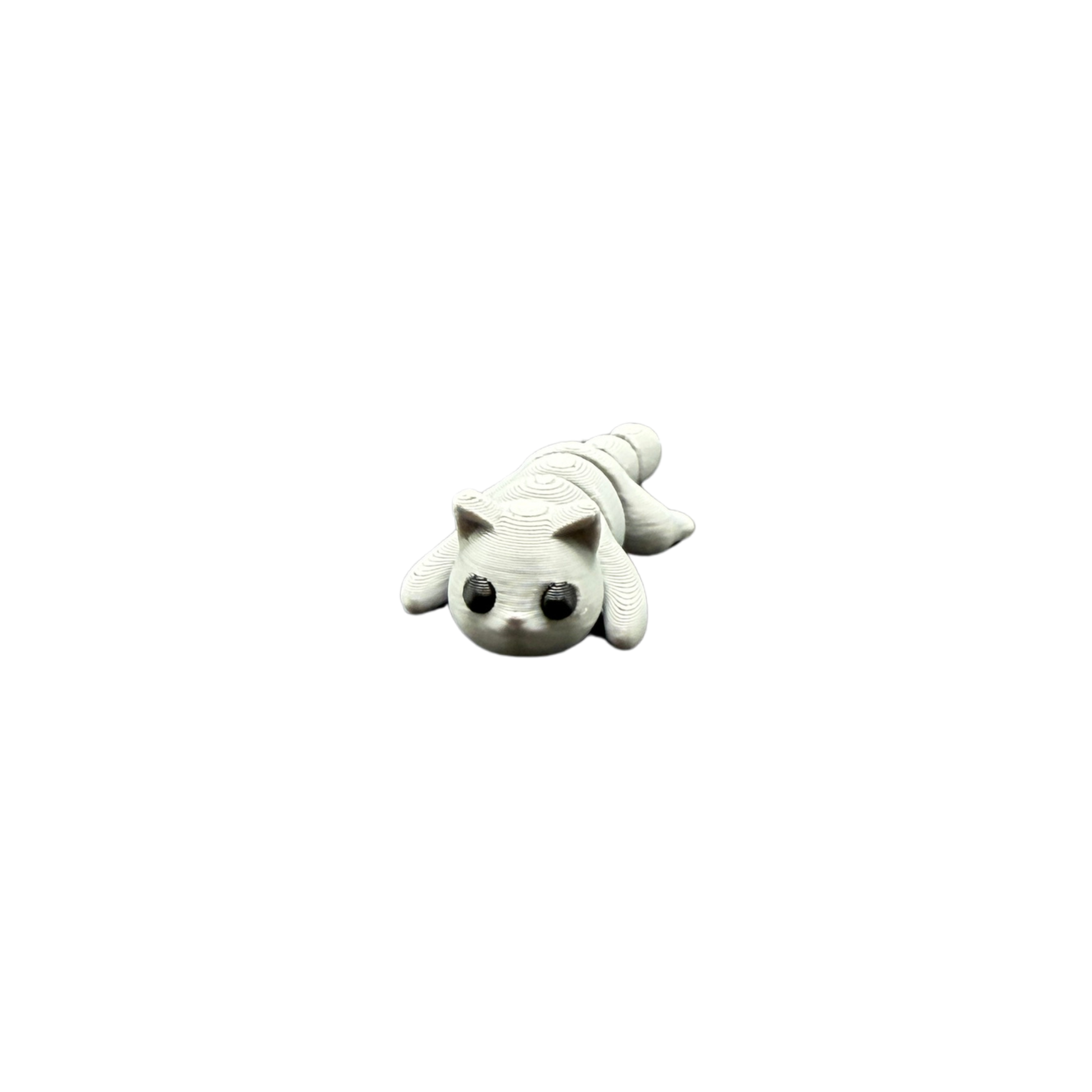 cute 3D printed cat fidget toy gift for cat lovers