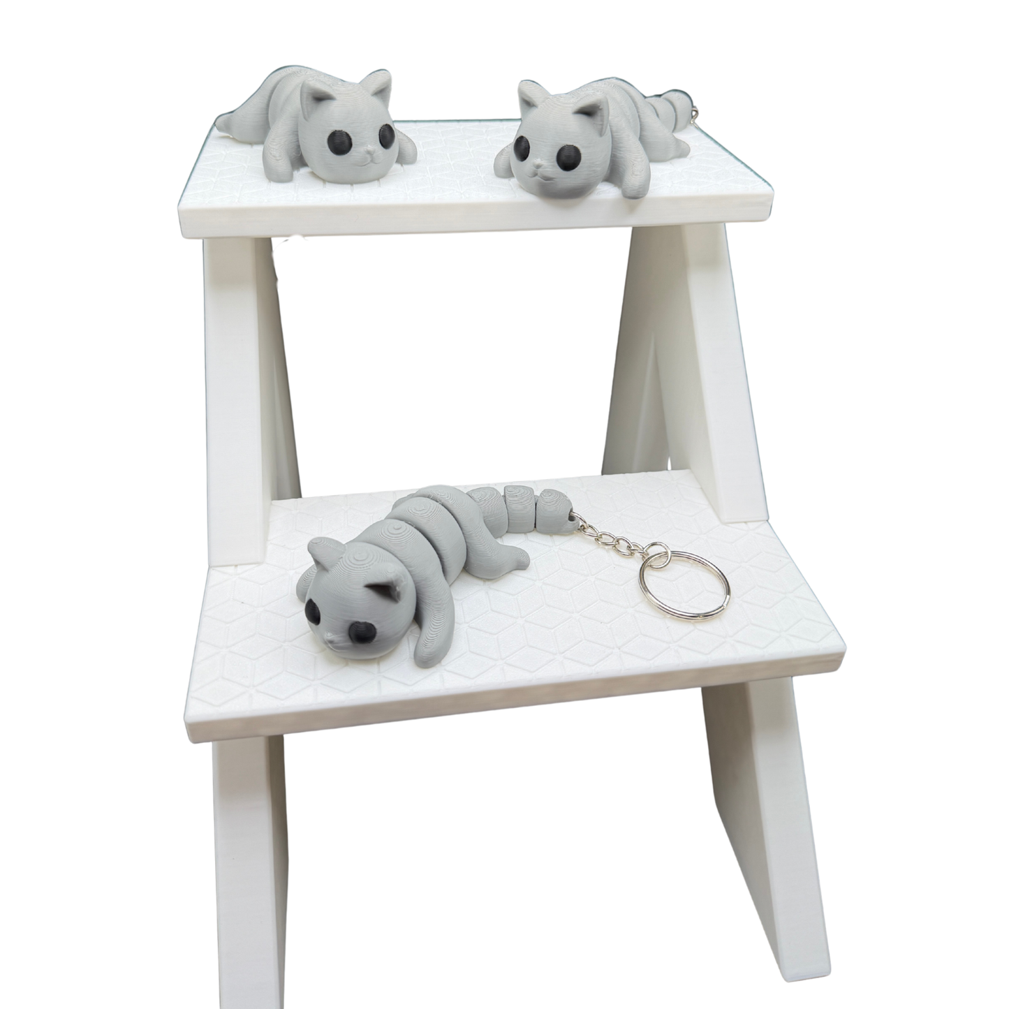 Articulated Cat Keychain