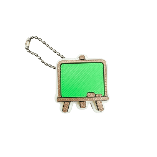 Chalkboard Fidget Clicker Keychain
