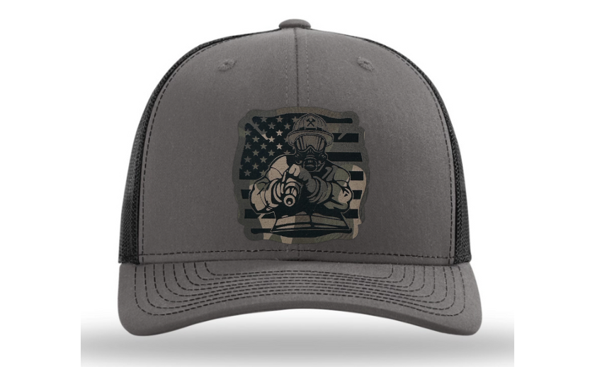 Fireman American Flag Hat