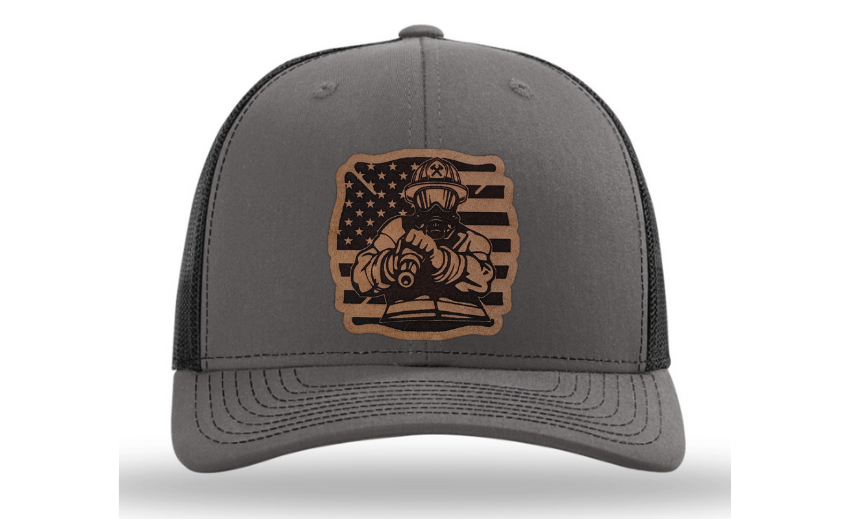 Fireman American Flag Hat