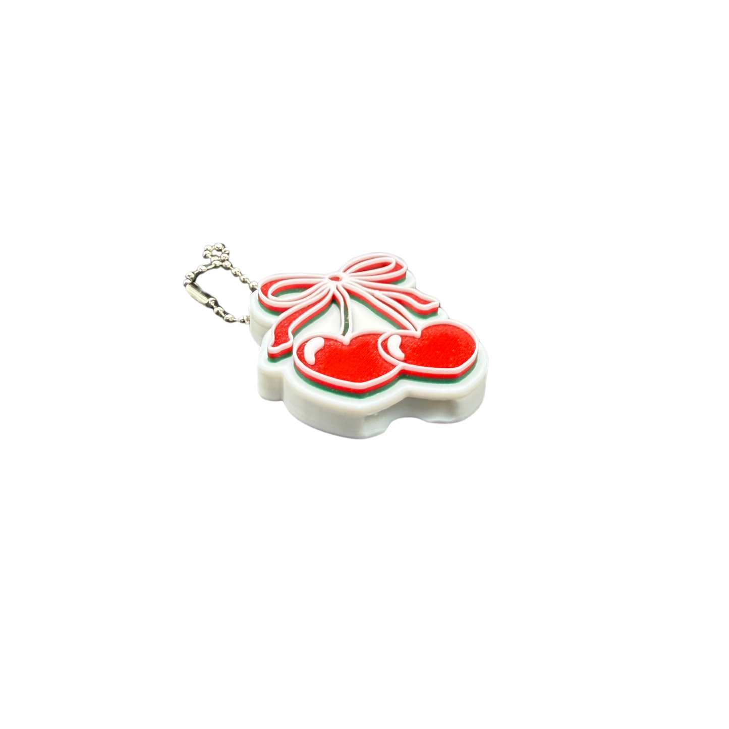 Cherries with Bow Can Opener Keychain