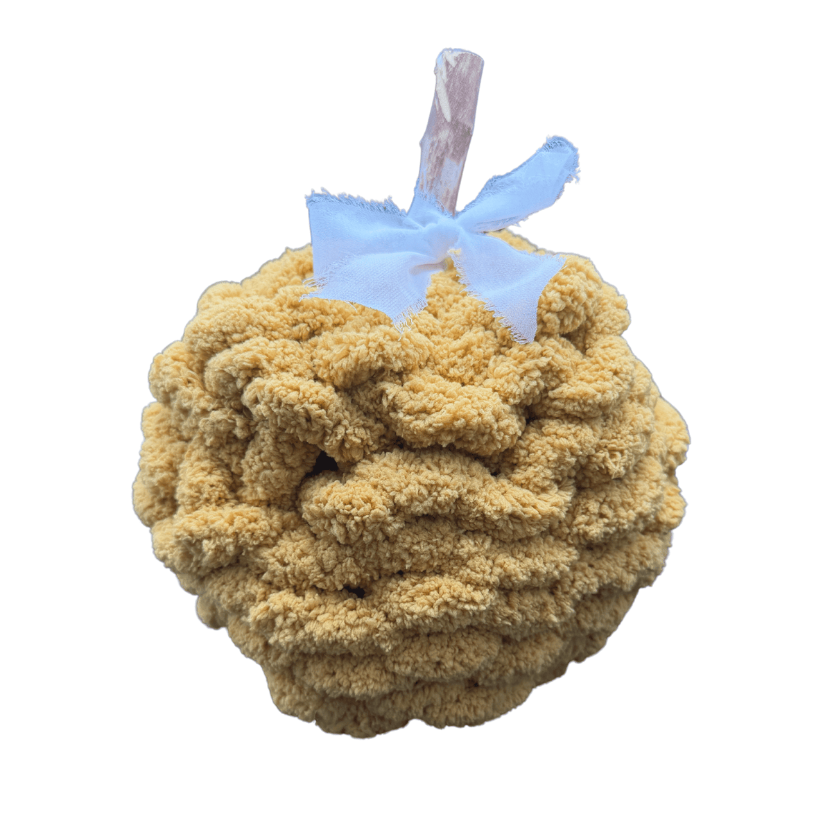 Chunky Yarn Pumpkin Workshop: Hand Knit a Chunky Yarn Pumpkin