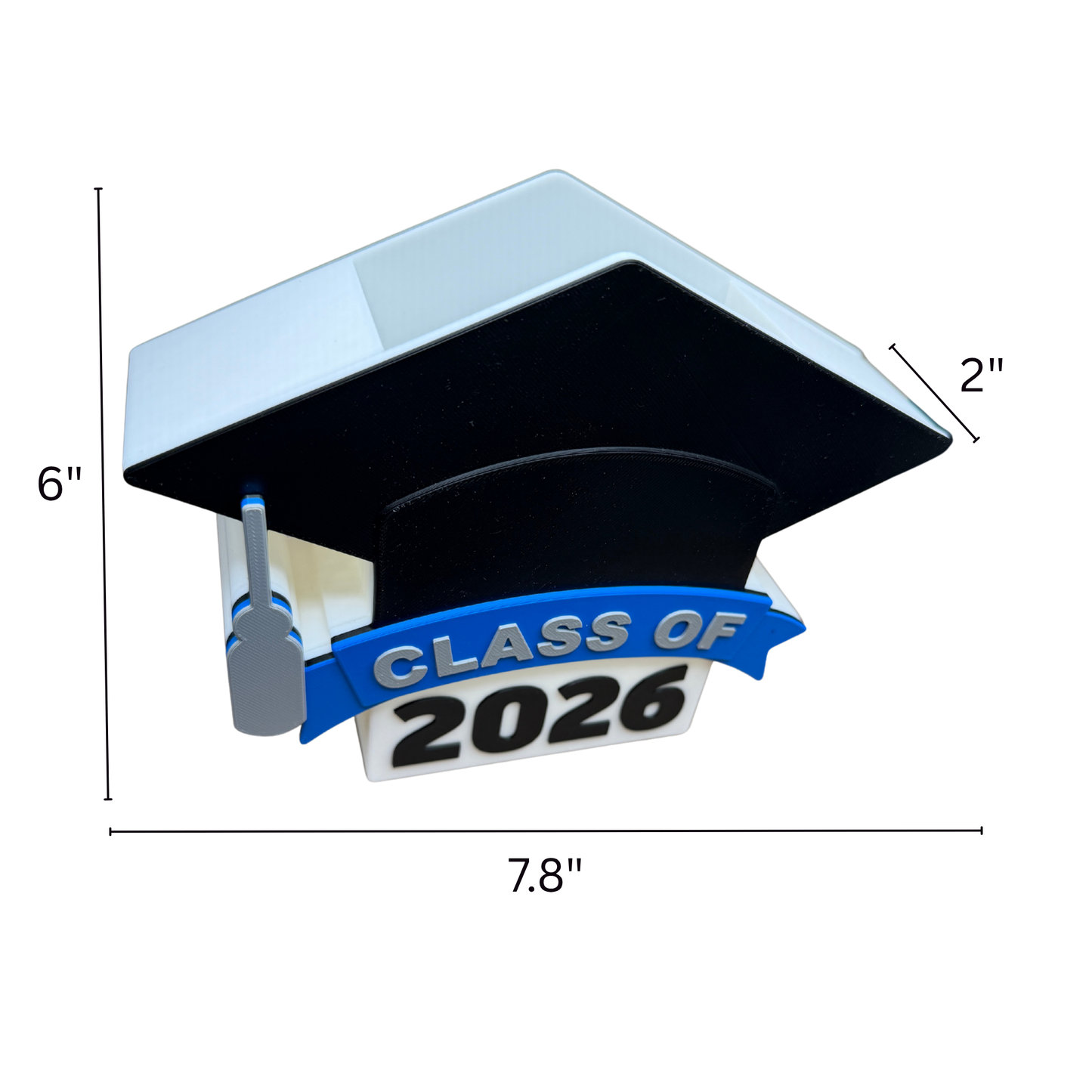 Class of 2026 Personalized Graduation Cap Pen Holder