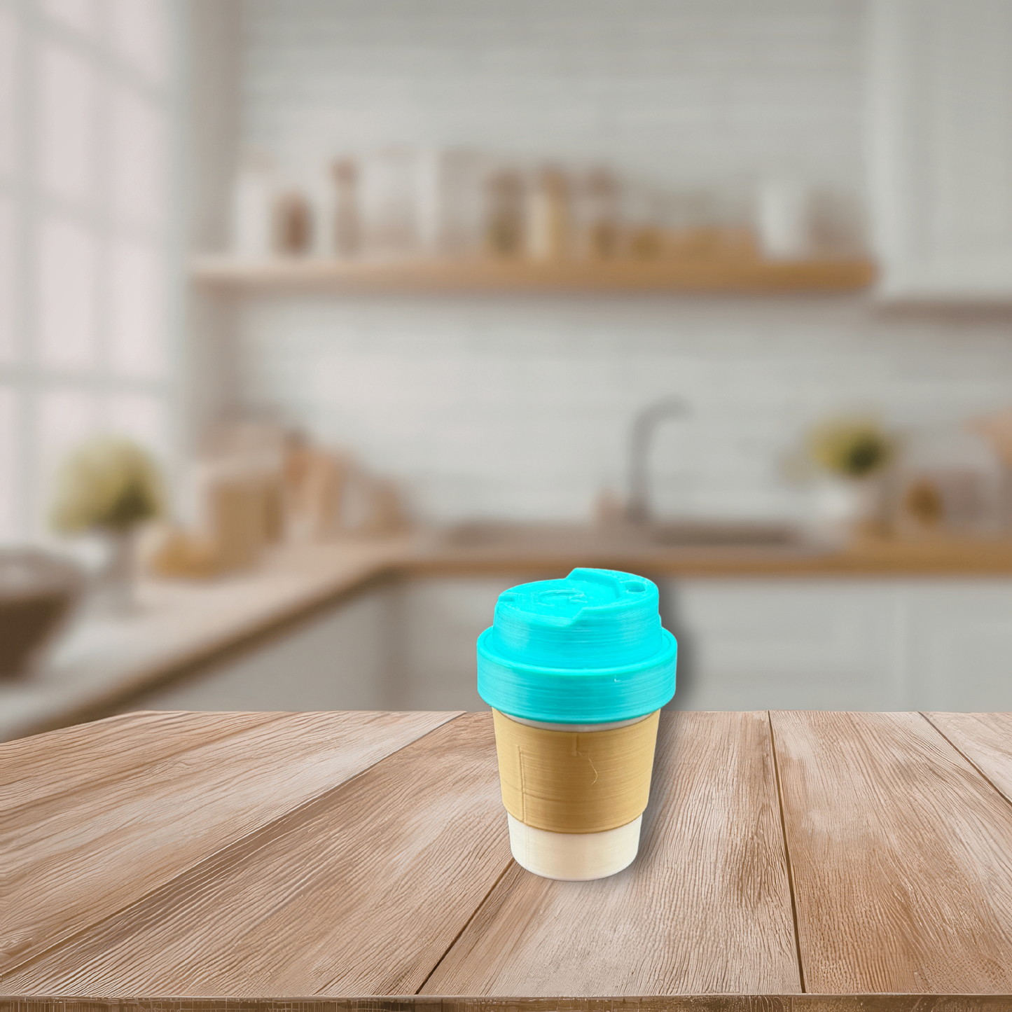 Mini Coffee Cup Fidget Clicker