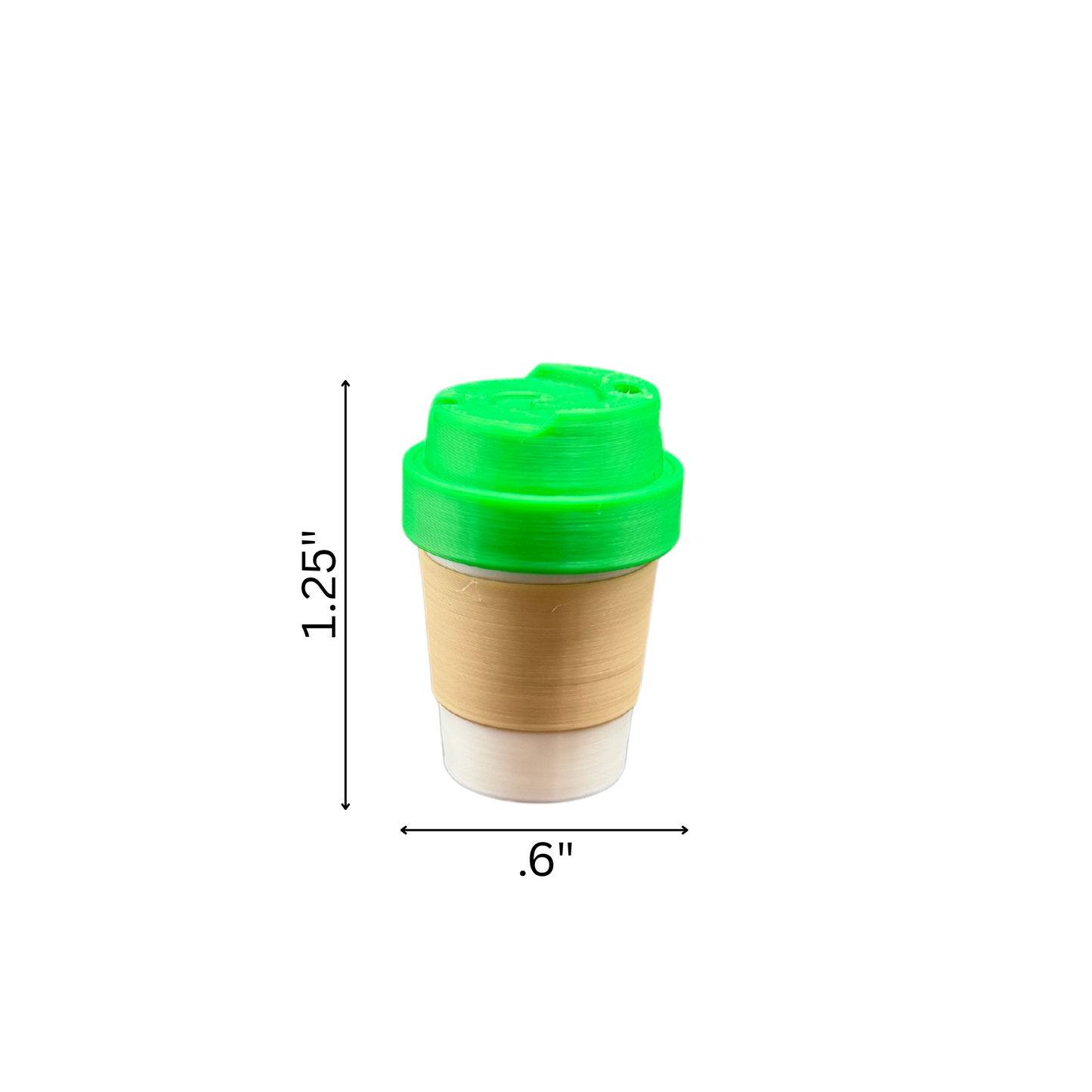 Mini Coffee Cup Fidget Clicker