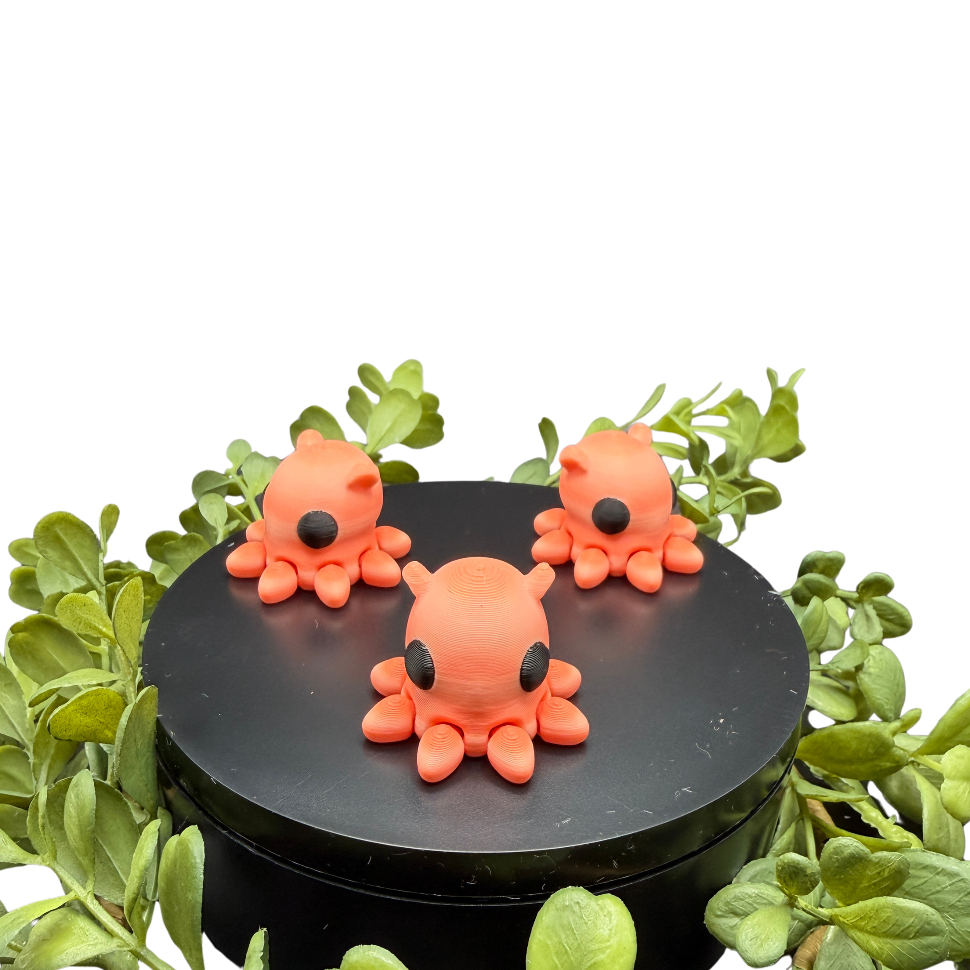 tiny octopus desk toy pocket size stress relief toy