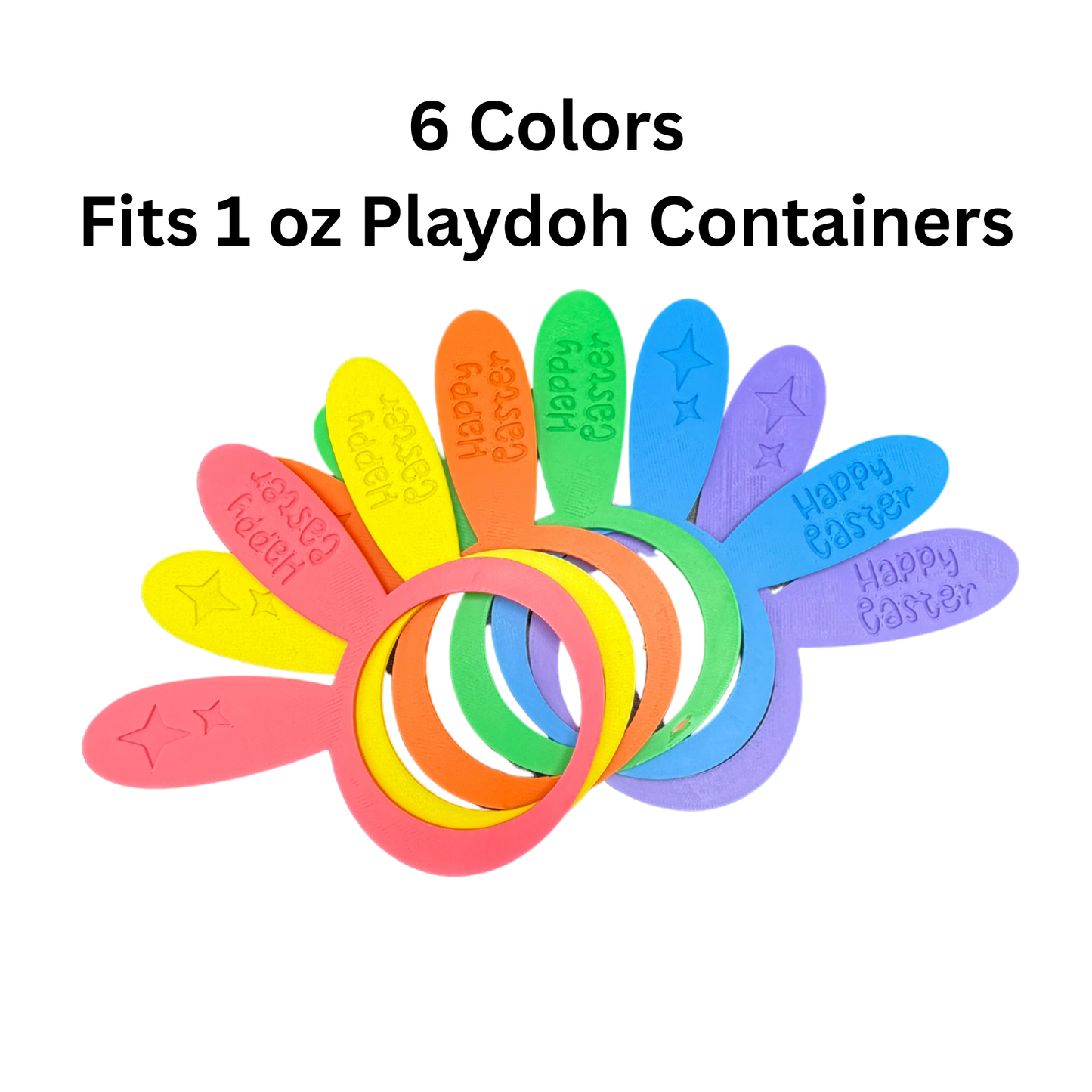Easter Bunny Playdoh Holder