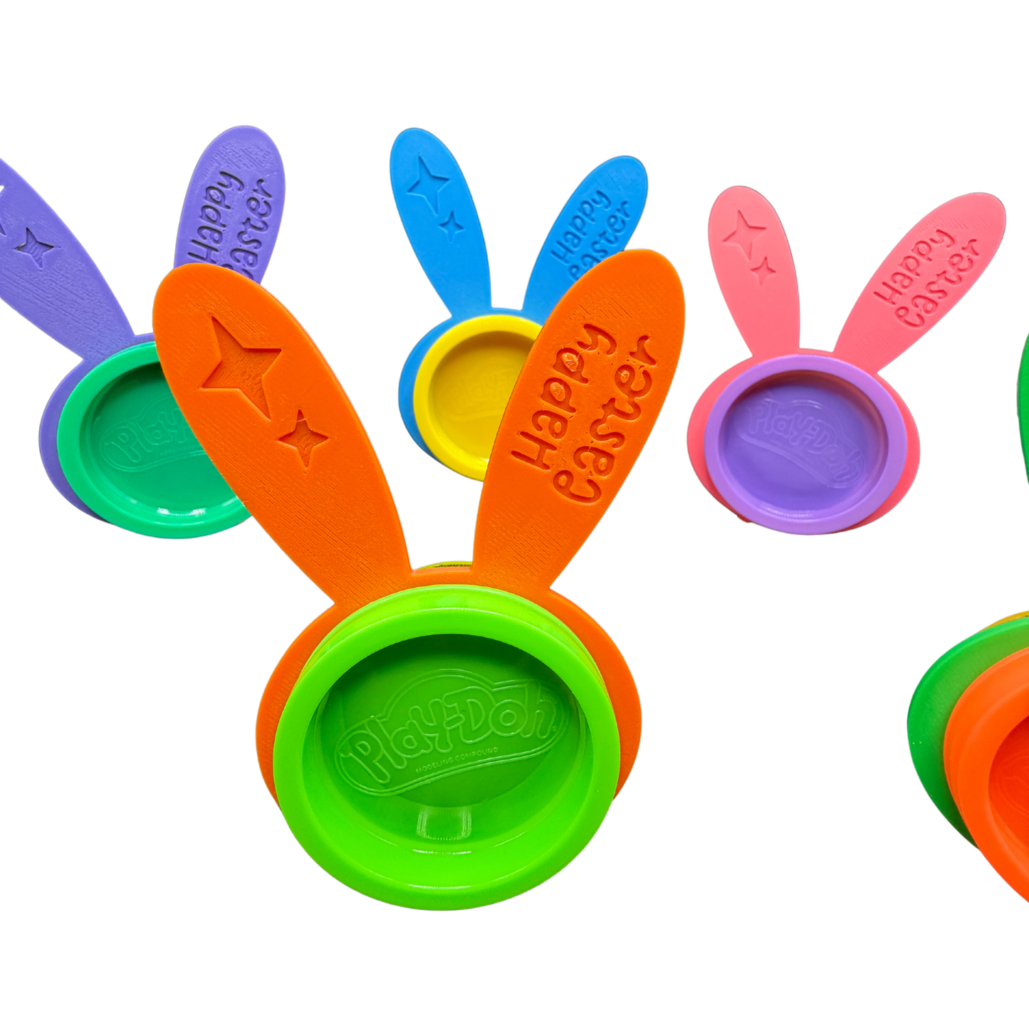 Easter Bunny Playdoh Holder