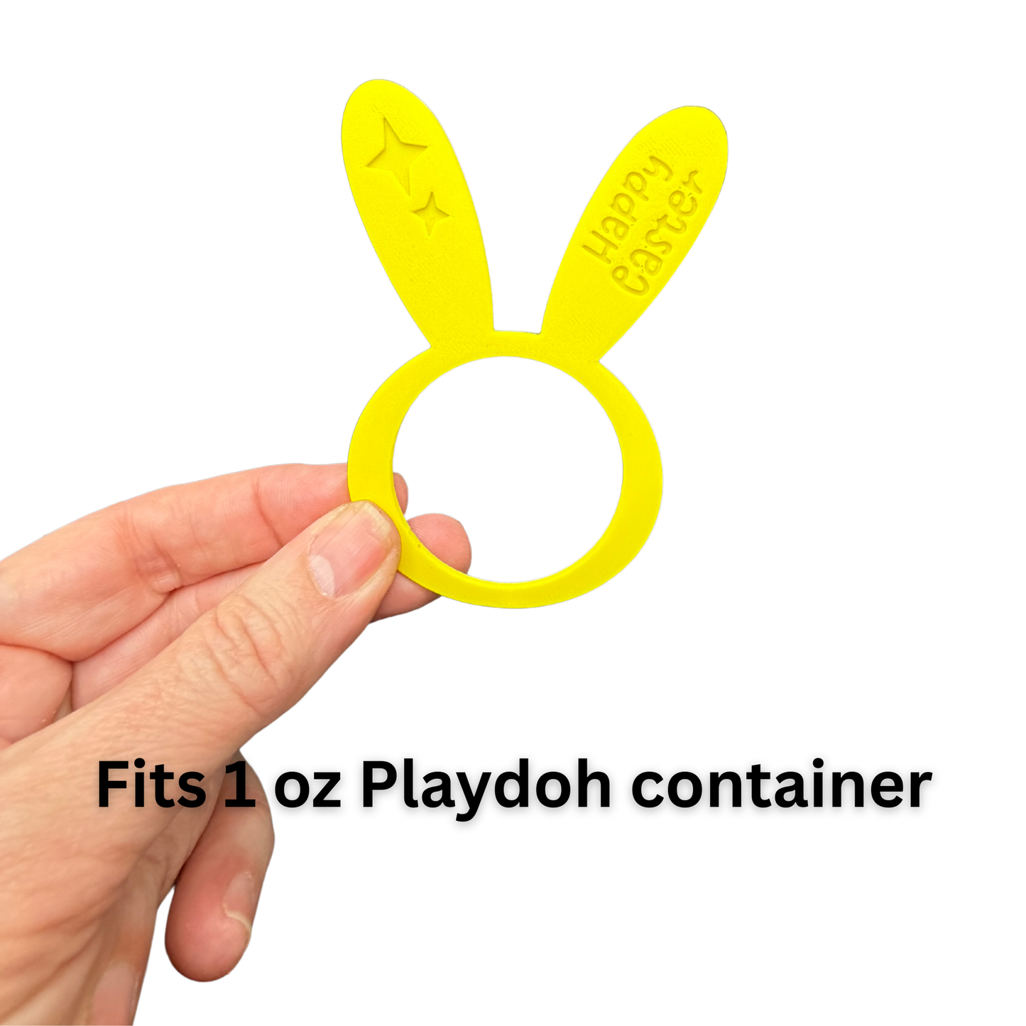 Easter Bunny Playdoh Holder
