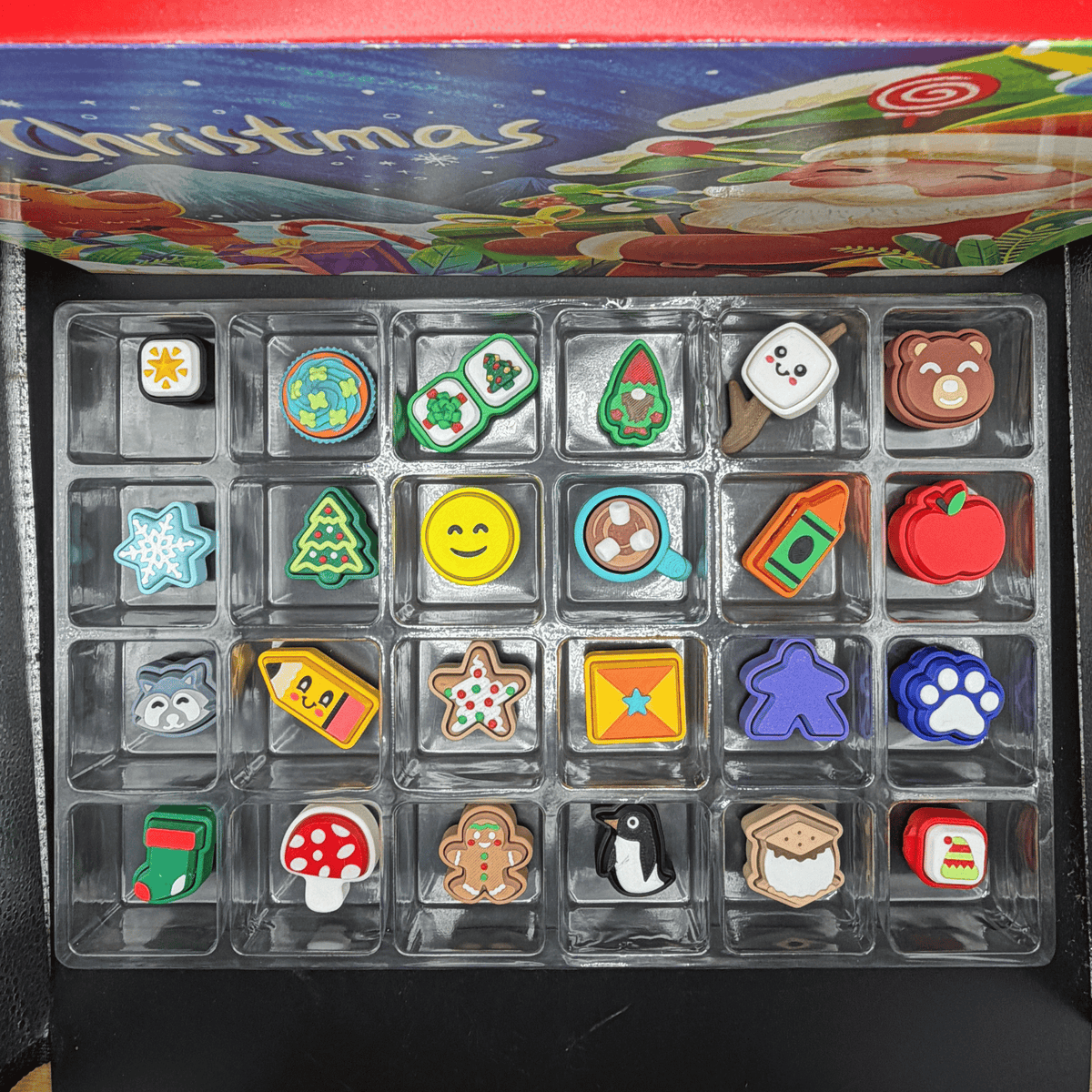 Fidget Clicker Advent Calendar 2026: 24 3D Printed Clickers