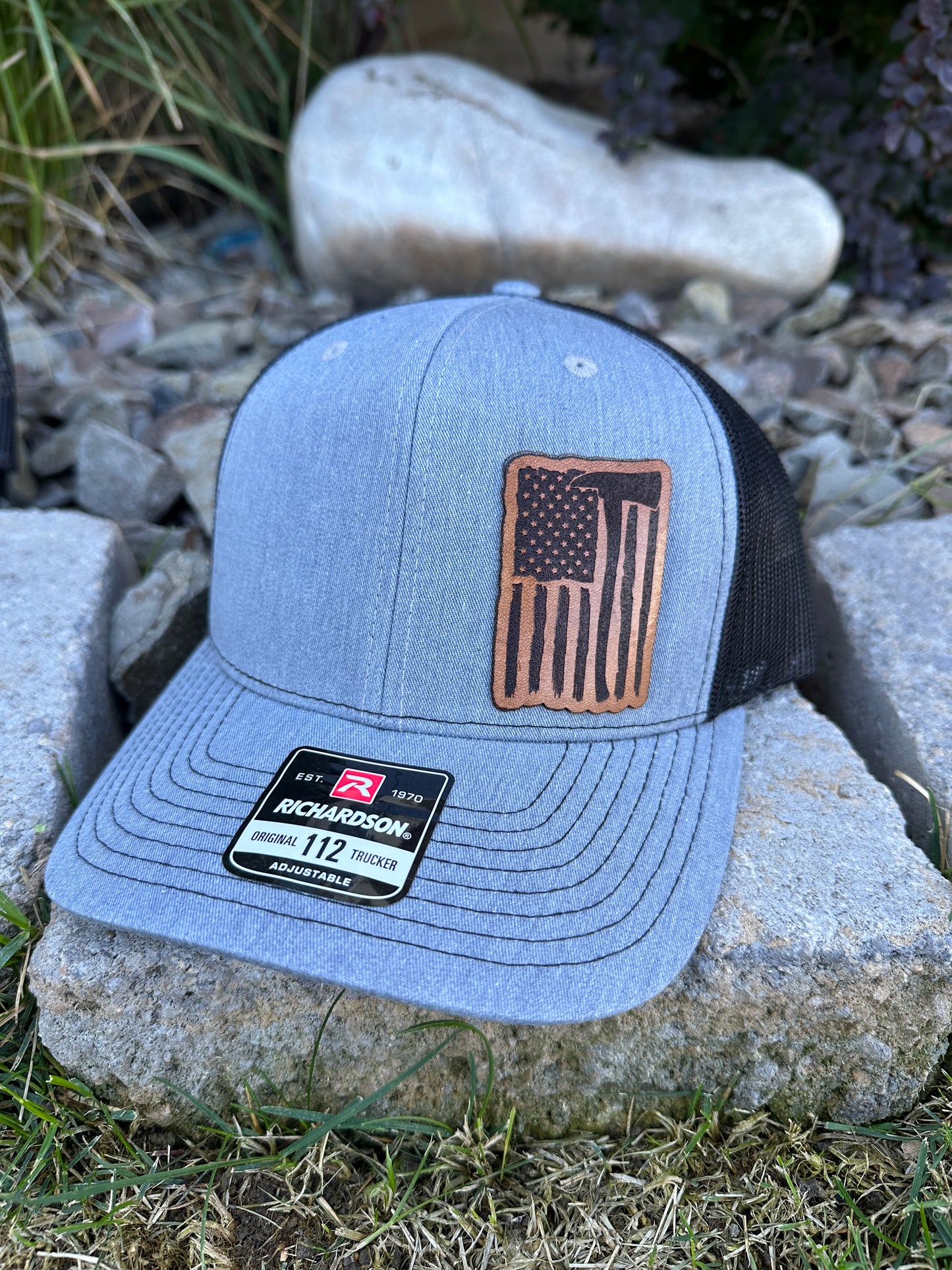 Fireman Axe and American Flag Hat