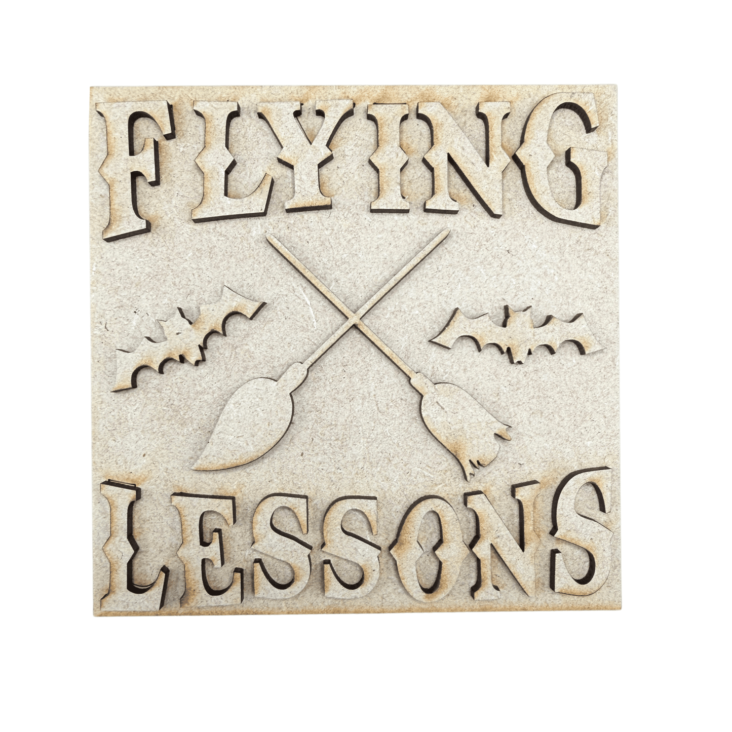 Flying Lessons Broomsticks 4.25 Interchangeable Sign
