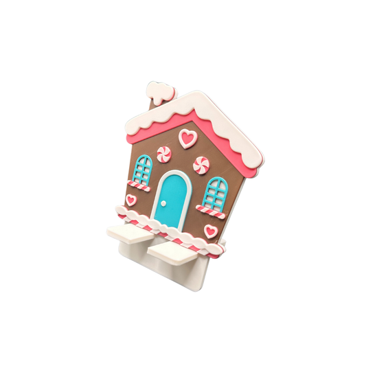 Gingerbread House Phone Stand