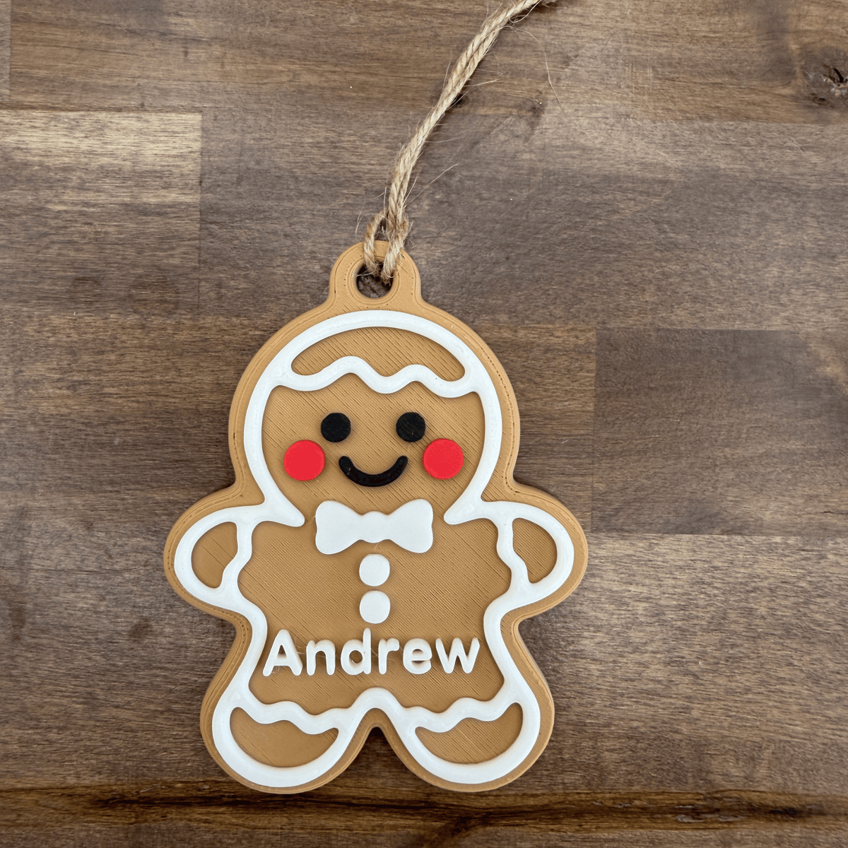 Personalized Gingerbread Ornament | Custom Name
