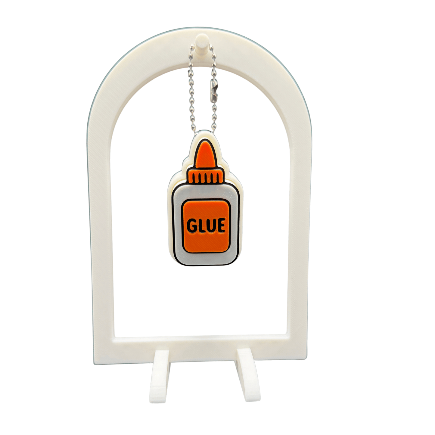Glue Fidget Clicker Keychain