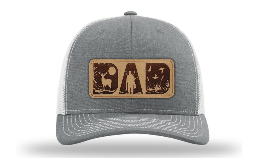 DAD Hunter Deer and Ducks Hat