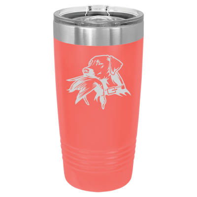 Hunting Dog with Duck 20oz Tumbler