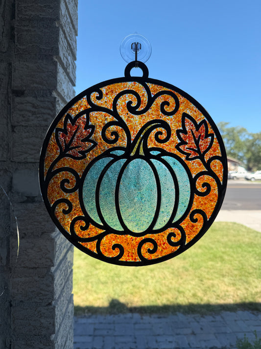 Pick Your Crushed Glass Glass Suncatcher Workshop