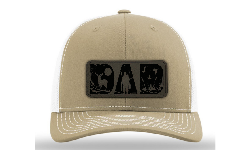 DAD Hunter Deer and Ducks Hat