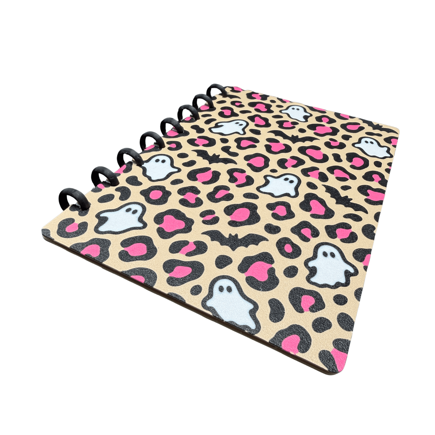 Leopard Ghost and Bat Notebook