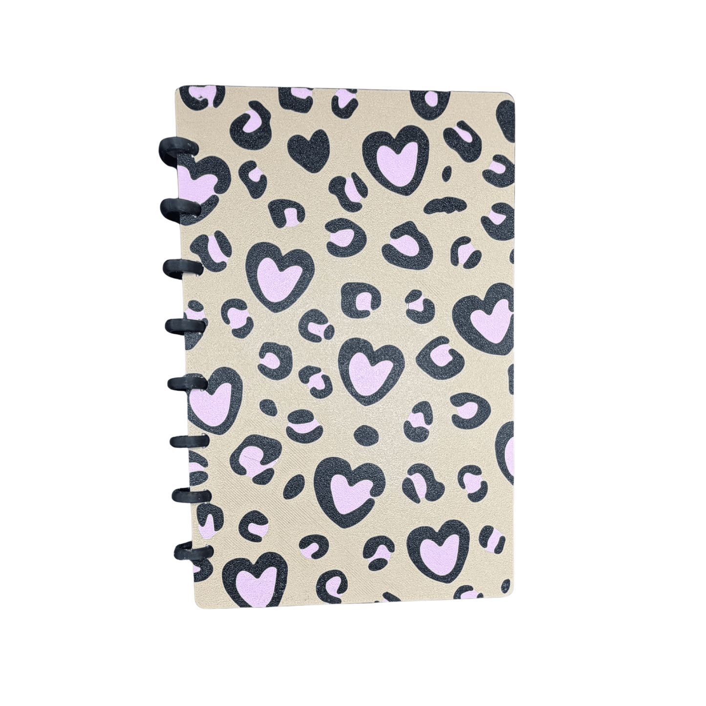 Leopard Pink Heart Notebook