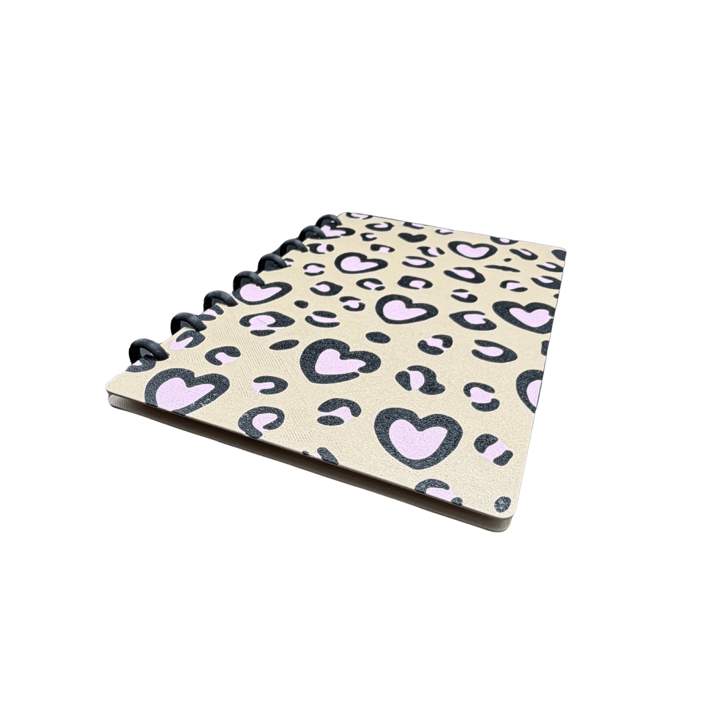 Leopard Pink Heart Notebook