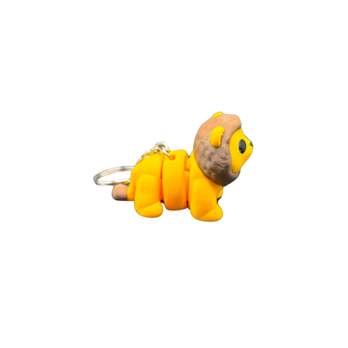 Cute lion fidget keychain pocket desk fidget toy