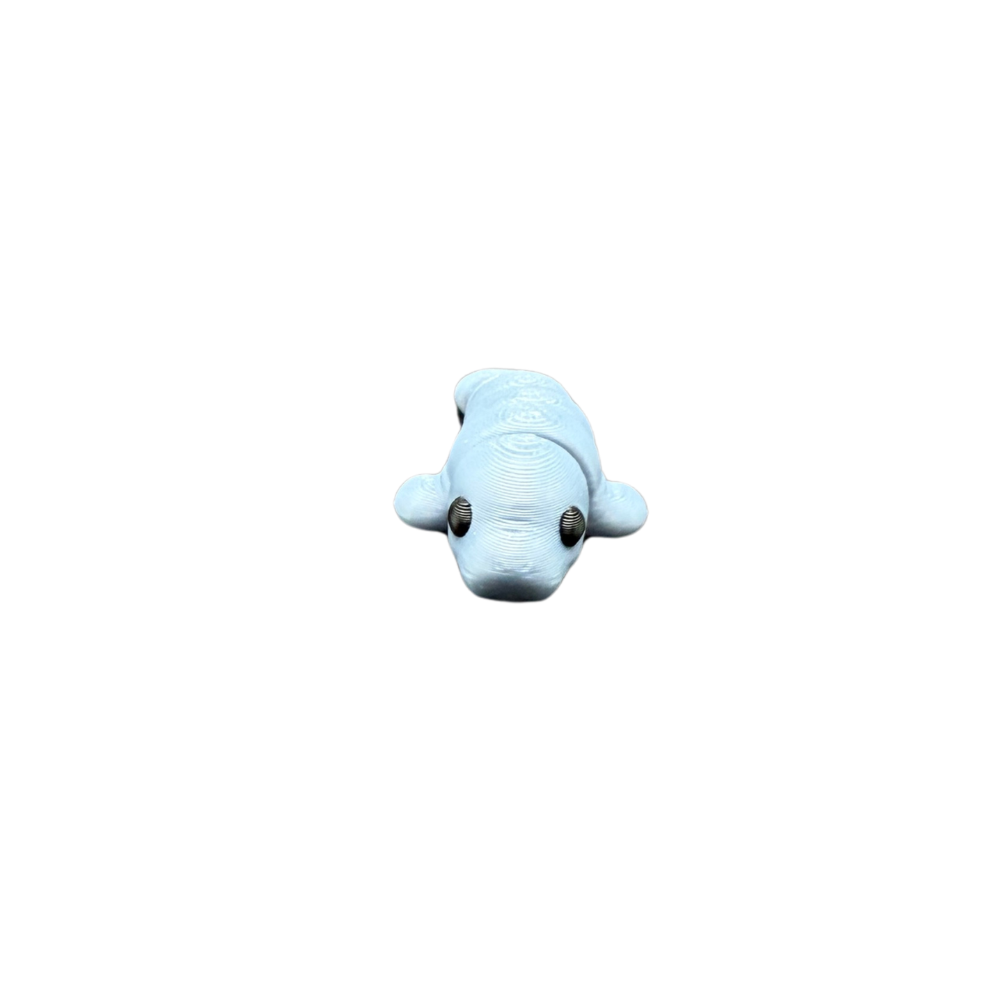 small 3d printed manatee collectible fidget toy