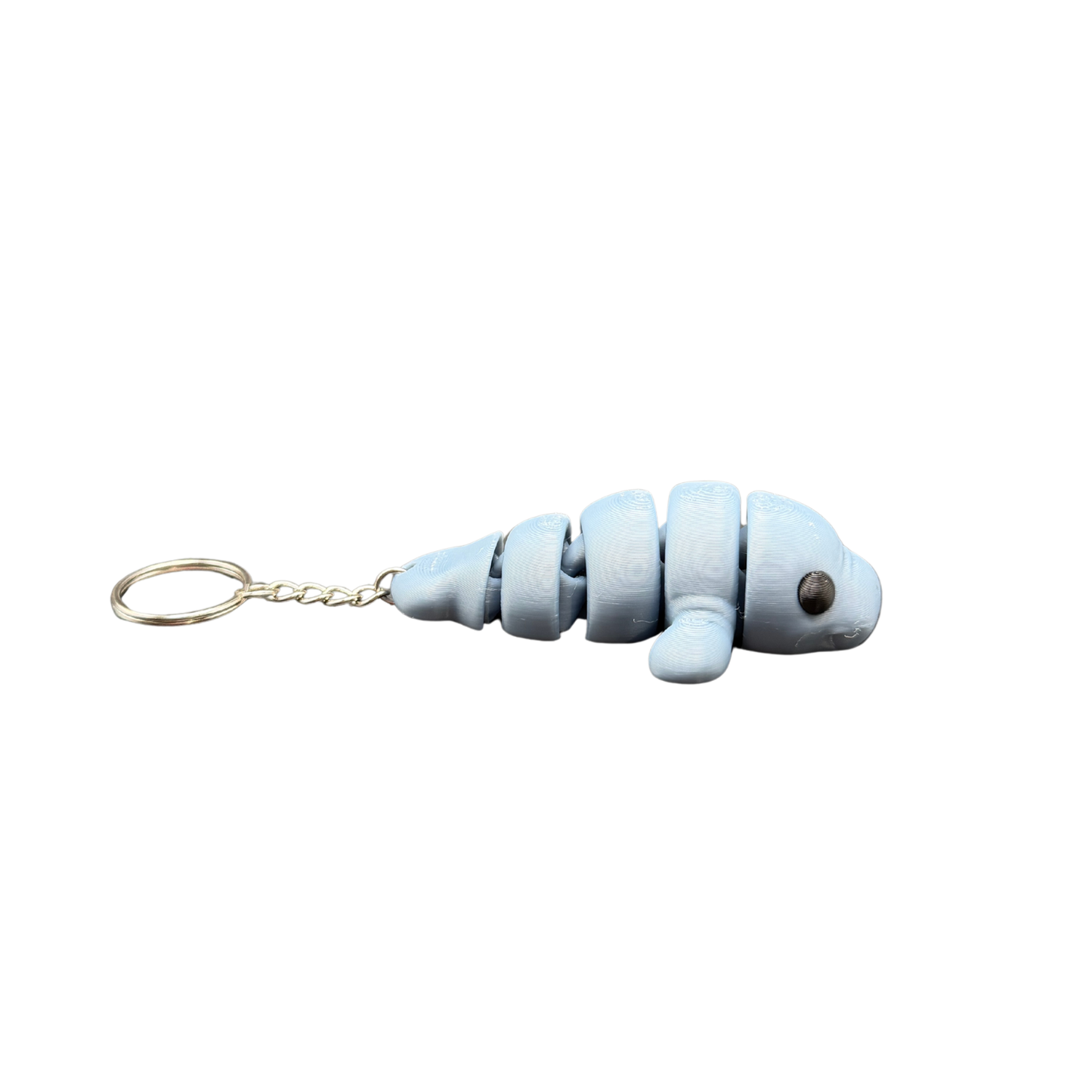 Articulated Manatee Keychain