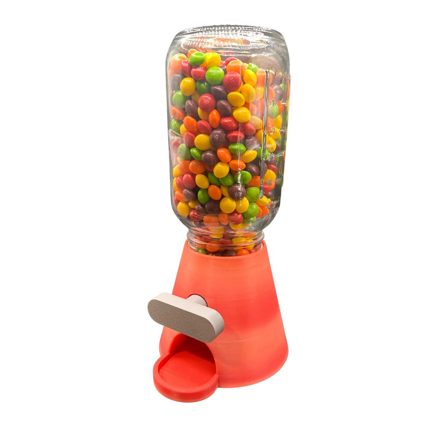 Candy & Nut Dispenser with Jar | 3D Printed