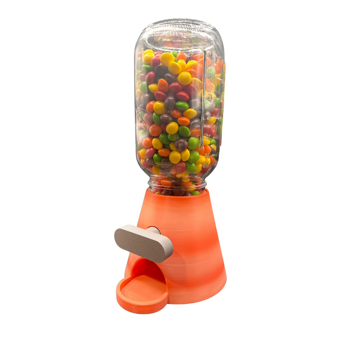 Candy & Nut Dispenser with Jar | 3D Printed