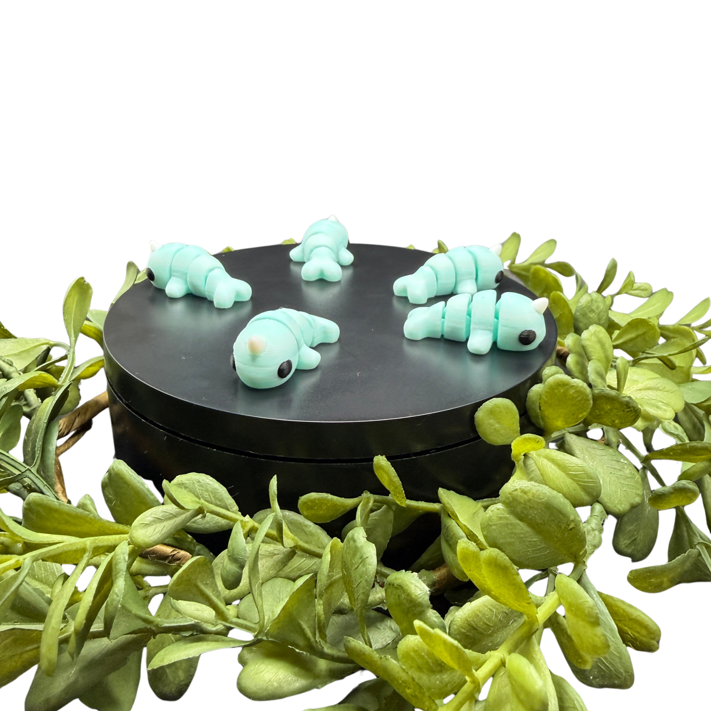 mini narwhal fidget toy close up articulated design