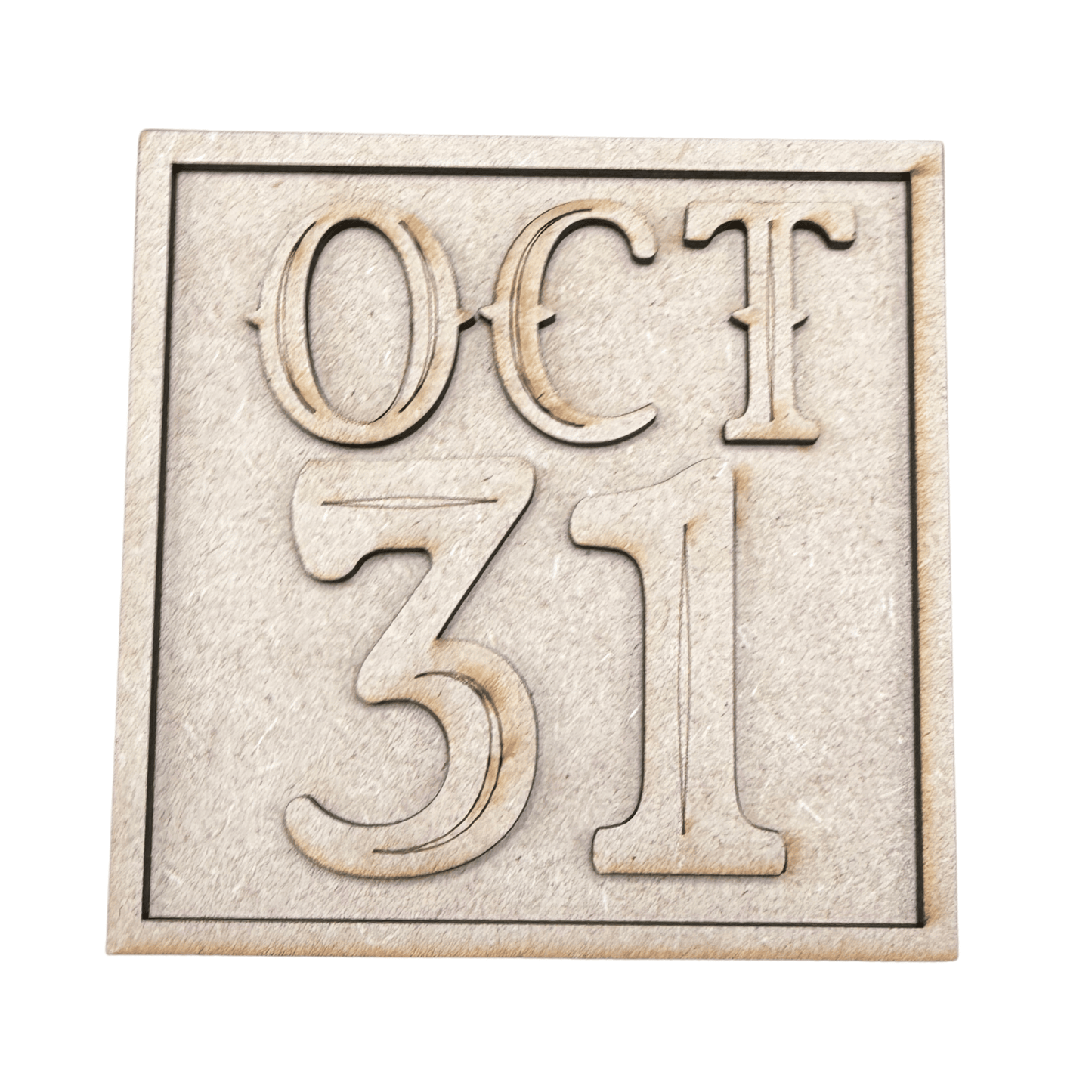Oct 31 Square Interchangeable Sign