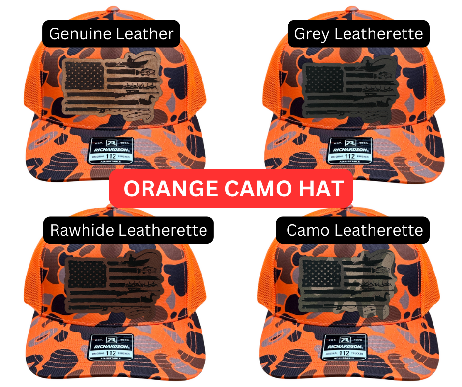 American Flag Hunting and Fishing Hat