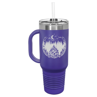 Outdoor Campfire 40oz Travel Mug