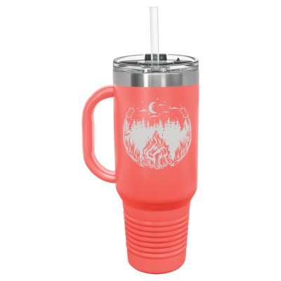 Outdoor Campfire 40oz Travel Mug