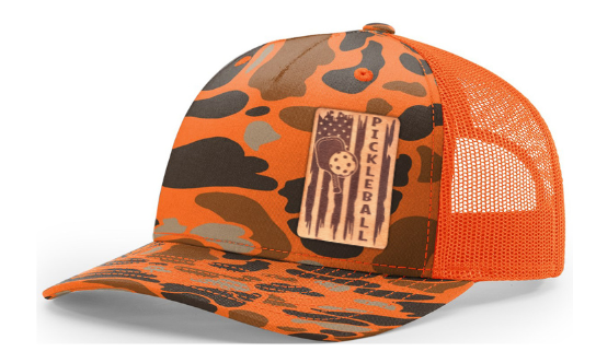 Pickleball American Flag Hat