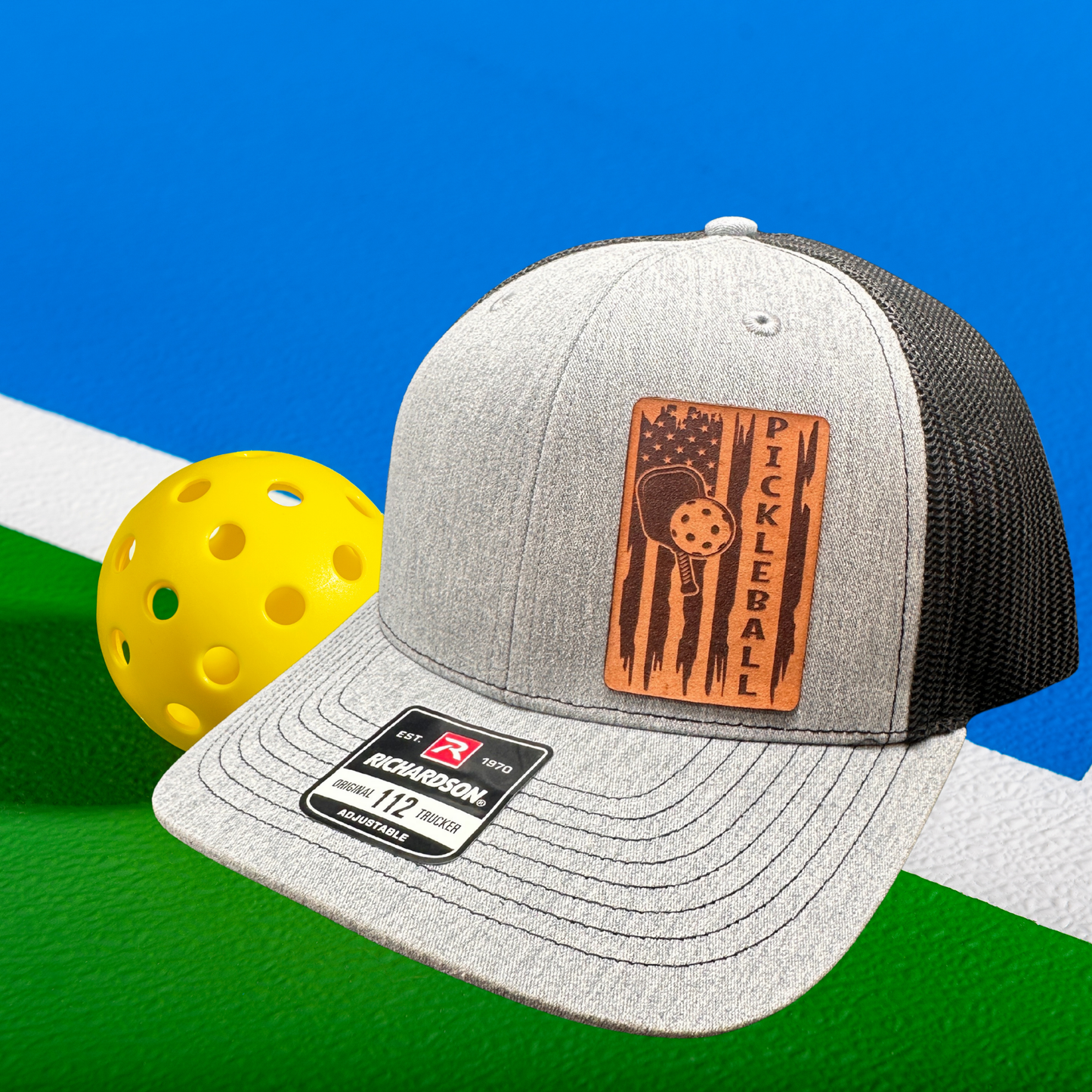 Pickleball American Flag Hat