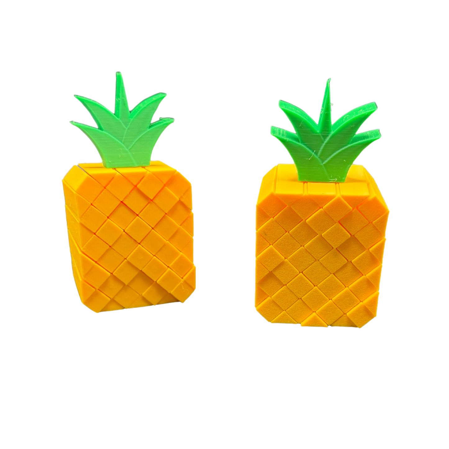 Pineapple Pixel Fidget Toy – 3D Printed Sensory Desk Toy for Stress Relief & Focus