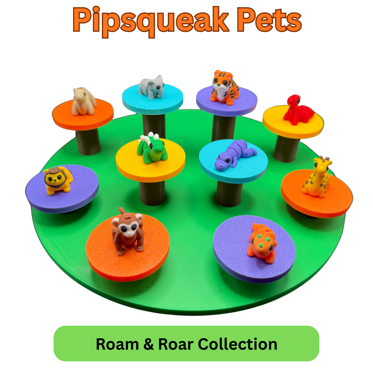 Critter Carrots-Roar & Roam